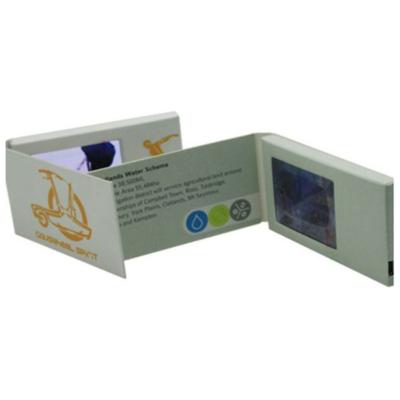 China Europe Digital Slide Video Business Card With 2.4