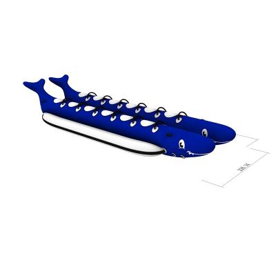 China High Quality PVC Shark Inflatable Towable Banana Boat for sale