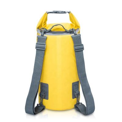 China Raft Waterproof Dry Bag Kayak Water Sports 500d PVC Tarpaulin Dry Bag Backpack 5L 15L 10L 20L 30L for sale