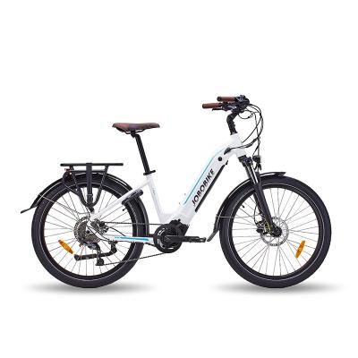 China Eu electric bicycle 26inch luxury standard e bike 250W mid motor for adult for sale