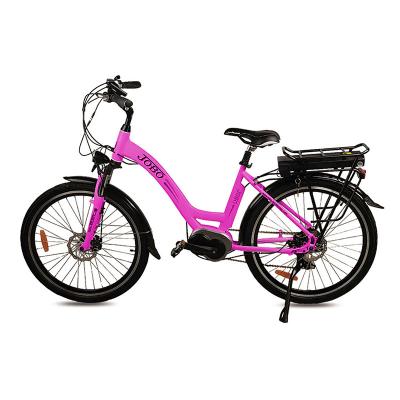 China Luxury mid drive 250W e bike 10.4ah lithium battery electric bicycle for adult for sale