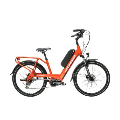 China Aluminum alloy TDF18L 26 inch fashion inline motor electric city e bikes for sale