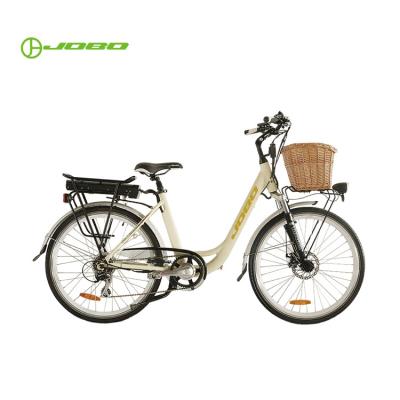 China Standard electric city bike lithium battery e-bike with basket for sale