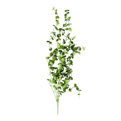 China Gardening Supplies Plastic Suppliers Customized 4 Colors 97 Cm High Plants Leaf Green Branches for sale