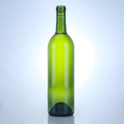 China 700ml Antique Green Glass Bottle for Spirits Rum Gin Oil and Beer Base Material Glass for sale