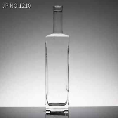 China Super Flint Bottle Crystal Glass Brandy Bottle With Screw Cap For Your Requirements for sale