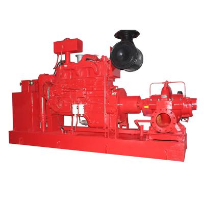 China LSDS4.4/25.5 Commercial Buildings Head Lift 44m Fire Fighting Water Pump With Cummins Diesel Engine QSB3.9-P50 for sale