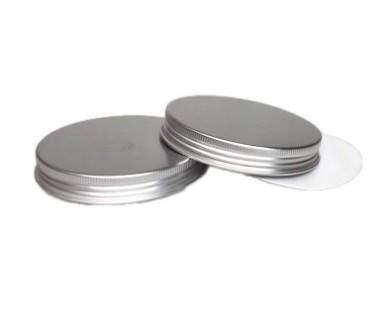 China 83mm*13mm Screwed Aluminum Cap Tea Cans Plastic Bottles Universal Sealing Cap for sale