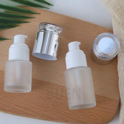 China Round Smooth Cosmetic Packaging Bottles 5g 10g 15g 30g 50g 80g 100g 200g Volume Te koop