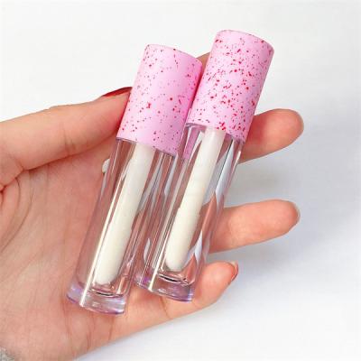 China Klare leere Lipgloss-Behälter, kundenspezifische Lipgloss-Rohre 6ml zu verkaufen