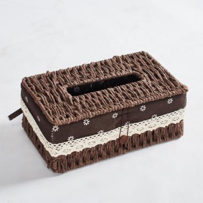 China China Factory Direct Selling Traditional Hot Sale Paper Rope Box Multifunctional Storage Box &Bins for sale