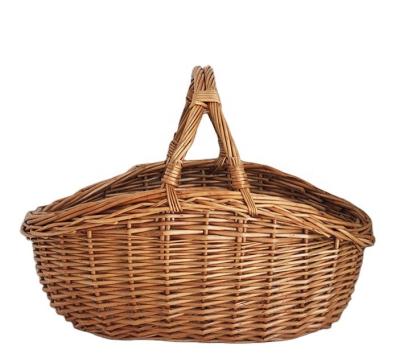 China China Promotional Factory Direct Customized Minimalist New Product Wicker Basket With Lid for sale