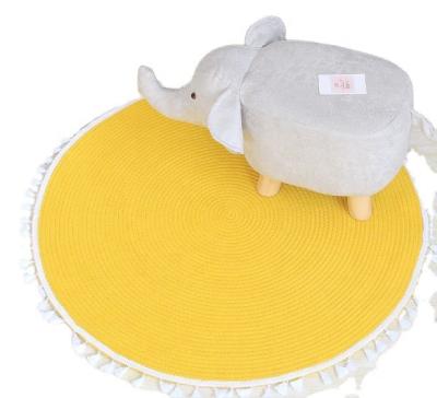 China 2021 New Style Colors Washable Area Rug Mat Custom Design DDP Door Shipping Woven Mat for sale