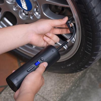 China With CYCPLUS A5 Lightweight Battery Led High Pressure Cordless Compressor Car Tire Micro Pump for sale