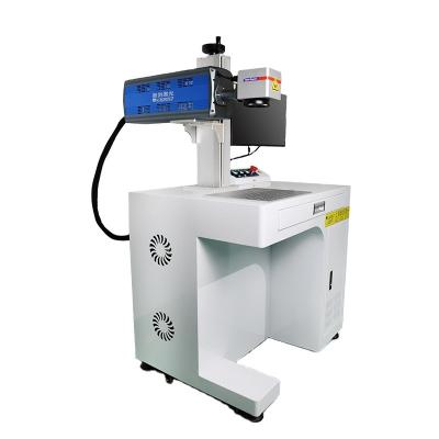 China Air Cooled Easy Operating Desktop Galvo CO2 Laser Marking Machine For Wood 60W Laser Engraving Machine CO2 Marking Machine Top for sale