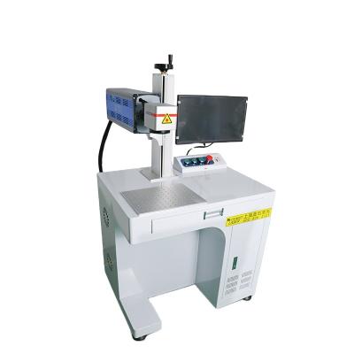 China Shanghai AOGEO New Design 30w 60w 100W Air Cooled Bench Top CO2 Laser Marking Machine For PVC CO2 Galvo Laser Wood Leather Marking for sale