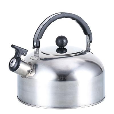 China Sustainable Promotional Spherical Gift Kettle 3L Stainless Steel Whistling Kettle for sale