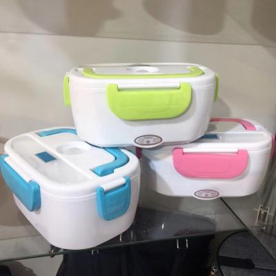 China Stainless Steel Lunch Box 110V/220V Sustainable Electric Portable Heating Food Warmer for sale