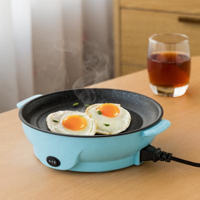 China 220v Temperature Adjustable Non Stick Liner Electric Frying Pan With Temperature Control for sale