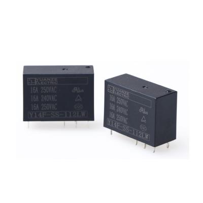 China 8 amp 24v 24 vol dc 16amp 16a epoxy power mini relay. spdt pcb songl finder omron 250 vac 12v for sale