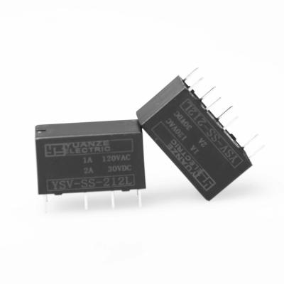 China Epoxy new quality dc 24vdc 24v 9vopts 8pins 5v 12vdc 1a 1 amp 3v signal relay miniature electrical manufacturers for sale