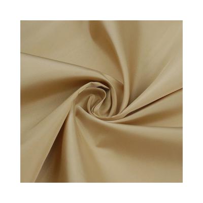 China Factory Supply Sustainable Fabric 290T Soft Taffeta Polyester Single Coating Fabric for sale