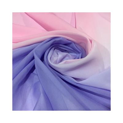 China QUICK DRY factory wholesale soft printed chiffon fabric for clothing for sale