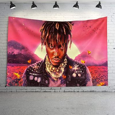 China Juice Wrld Legends Never Die Flag 999 Rap Tapestry Lil Peep XXXTentacion Hanging Outdoor Wall Hanging Flag for sale