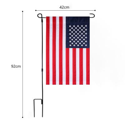 China Best Price High Quality Hanging Flag Holder For Outdoor Garden Decoration Garden Flag Pole Stand for sale