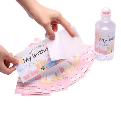 China High Quality Self Adhesive Customizable Wired Paper Printing Press Waterproof 4 x 4 Labels Sticker for sale