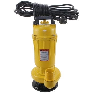 China WQD Sewage Pump 1.5 kW 2hp Electric Submersible Sewage Cutter Pump For Dirty Water for sale