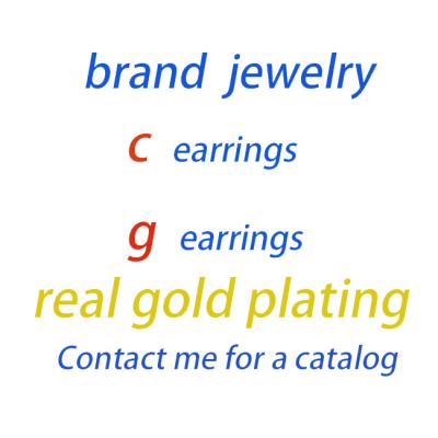 China 2021 FASHIONABLE Gold Plated Wholesale Designer Inspired Luxury Hot Sale Earrings Jewelry for sale