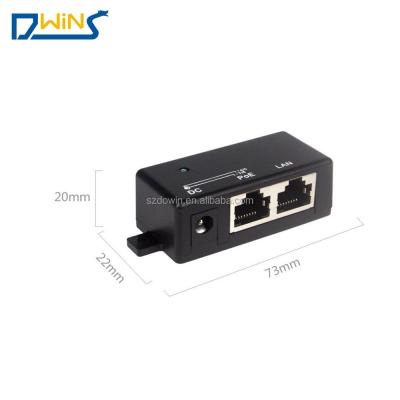 China For poe power supply 12V 1A PoE Injector Dual Passive PoE Injector 2 PoE Port Switch for sale