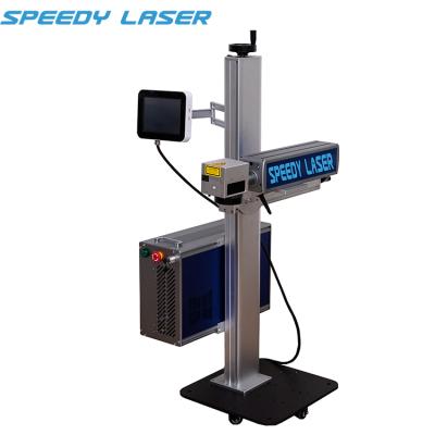 China Laser Marking Fast Fiber Co2 Conveyor Flying Nanjing Laser UV Laser Printing Engraving Marking Machine for sale