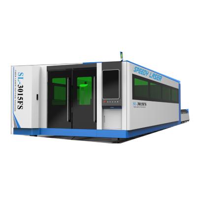 China Double laser CUP interchange cutting table1500W 2000W 3000W 4000W 6000W metal fiber laser cutting machine for sale