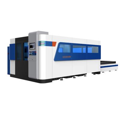 China Laser CUT IPG 4000W Steel Sheet Metal Fiber Laser Cutting Machine Stainless Steel Brass Aluminum for sale