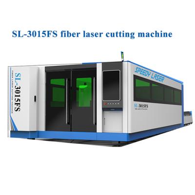 China Laser CUTTING Fast Nanjing Laser 3000W 4000W Fiber Metal Laser Cutting Machine With Exchange Cutting Table 4000*2000mm for sale