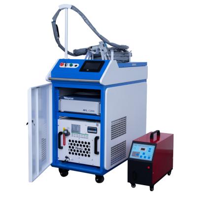 China JPT Raycus Max1000W 1500W 2000W 1mm 2mm 3mm 4mm Metal Nanjing Stainless Steel Laser Stainless Steel Flaser Welding Machine Fast Solutions for sale