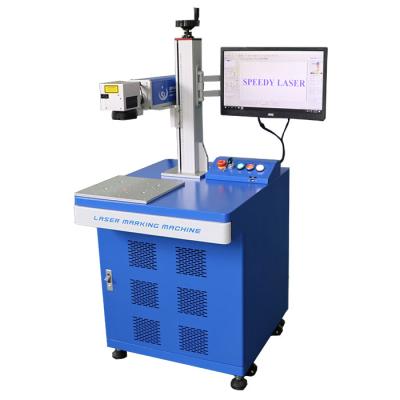 China Laser Engraving China 30w 50w 60w 100w Maintenance Free Desktop Fiber Laser Marking Machine For Metal for sale