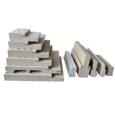 China Modern Standard USA WPC PVC Door Frame Brick Mold for sale