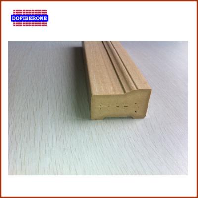 China High Capacity Low Price WPC PVC Exterior Door Jamb Nail-Standing Door Frame for sale