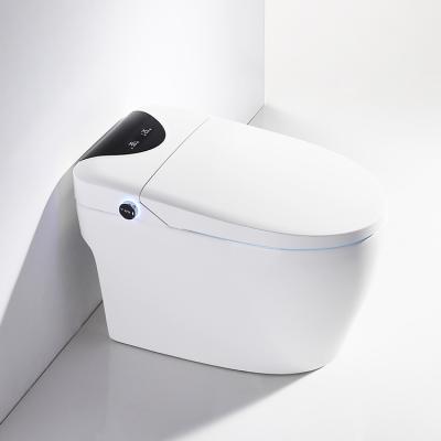 China Customizable Ceramic Electronic Intelligent Automatic Clean Bathroom Self Trap Wc Trap P Smart Toilet s Spout With Bidet for sale