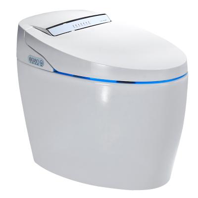 China Automatic Operation Wc Wholesale Smart Siphonic One Piece Toilet Automatic Smart Toilets for sale