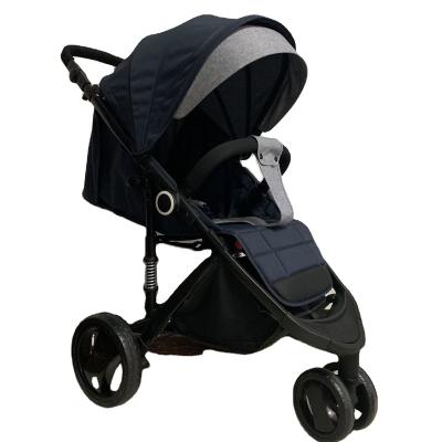 China Lilnen fabric 3 wheels high landscape travel stroller china continent systembaby factory popular in South America market for sale