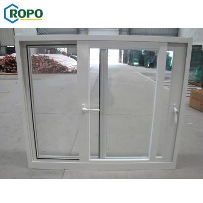 China Australia Bargain Price New Standard Type Aluminum Sliding Magnetic Screen Window for sale