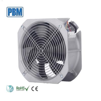 China Hotels DC 24v 105w Compact Axial Fan For Ventilation System for sale