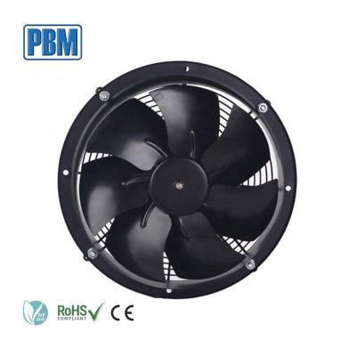 China Garment Shops 365x90mm EC Motor 48V DC Axial Fan For Telecom Cabinet for sale