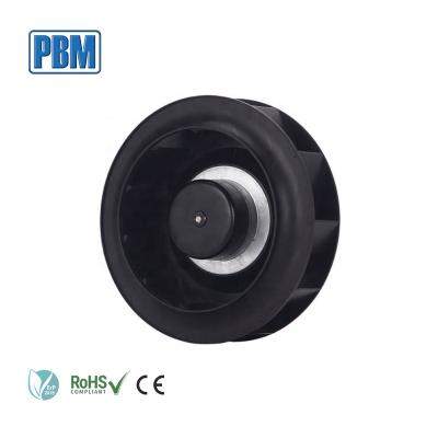 China 0~10VDC/PWM Speed ​​Control 72 Motor 220mm EC Centrifugal Fan With Backward-Curved Blades for sale