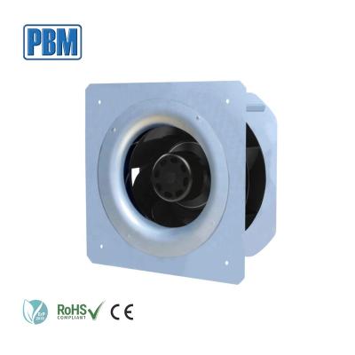 China Factory Air Cooler EC 250mm Waterproof Ventilating Centrifugal Fan With Stand for sale