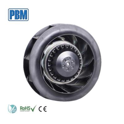 China Factory AC 230V 250mm Back Curved Centrifugal Fan for sale